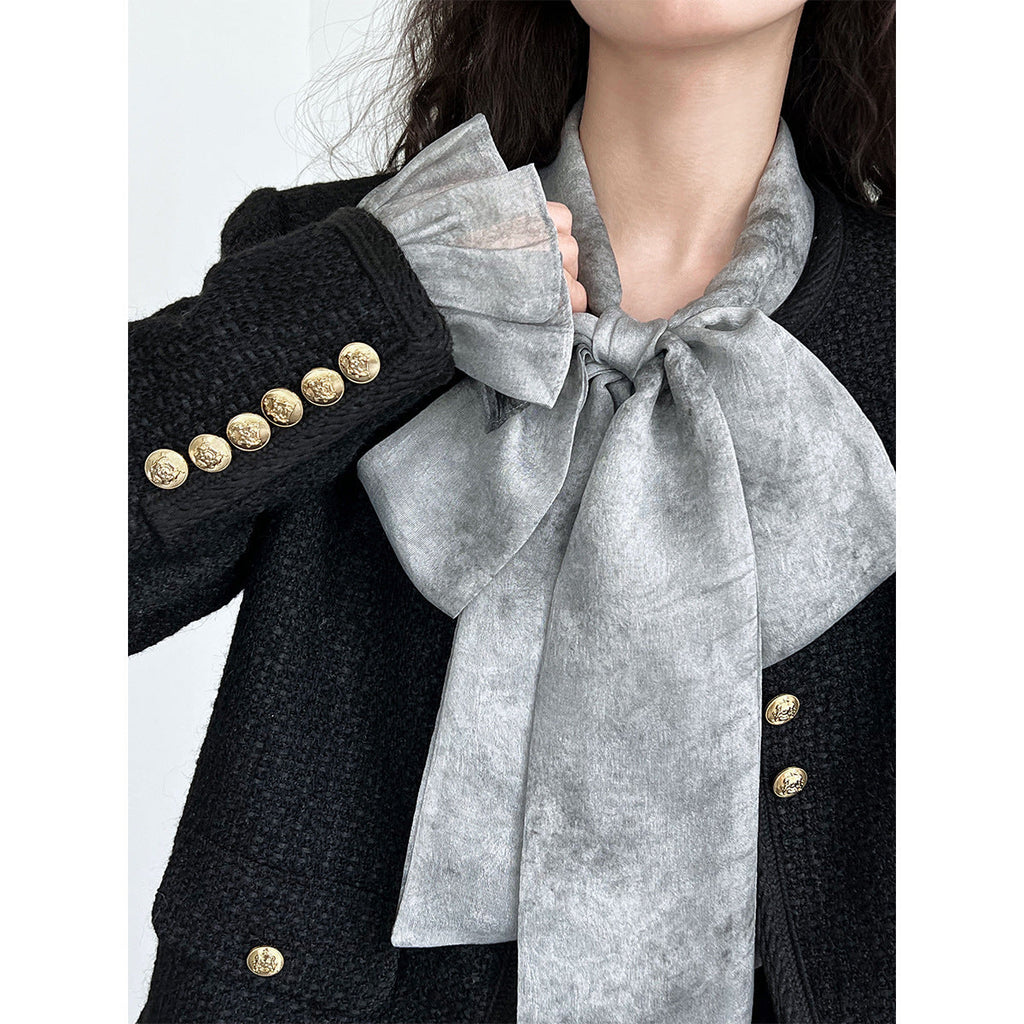 high-end design small fragrant jacket women's French short temperament top