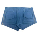 Summer new versatile slim-fitting denim shorts fashionable super short pants hip lift tight
