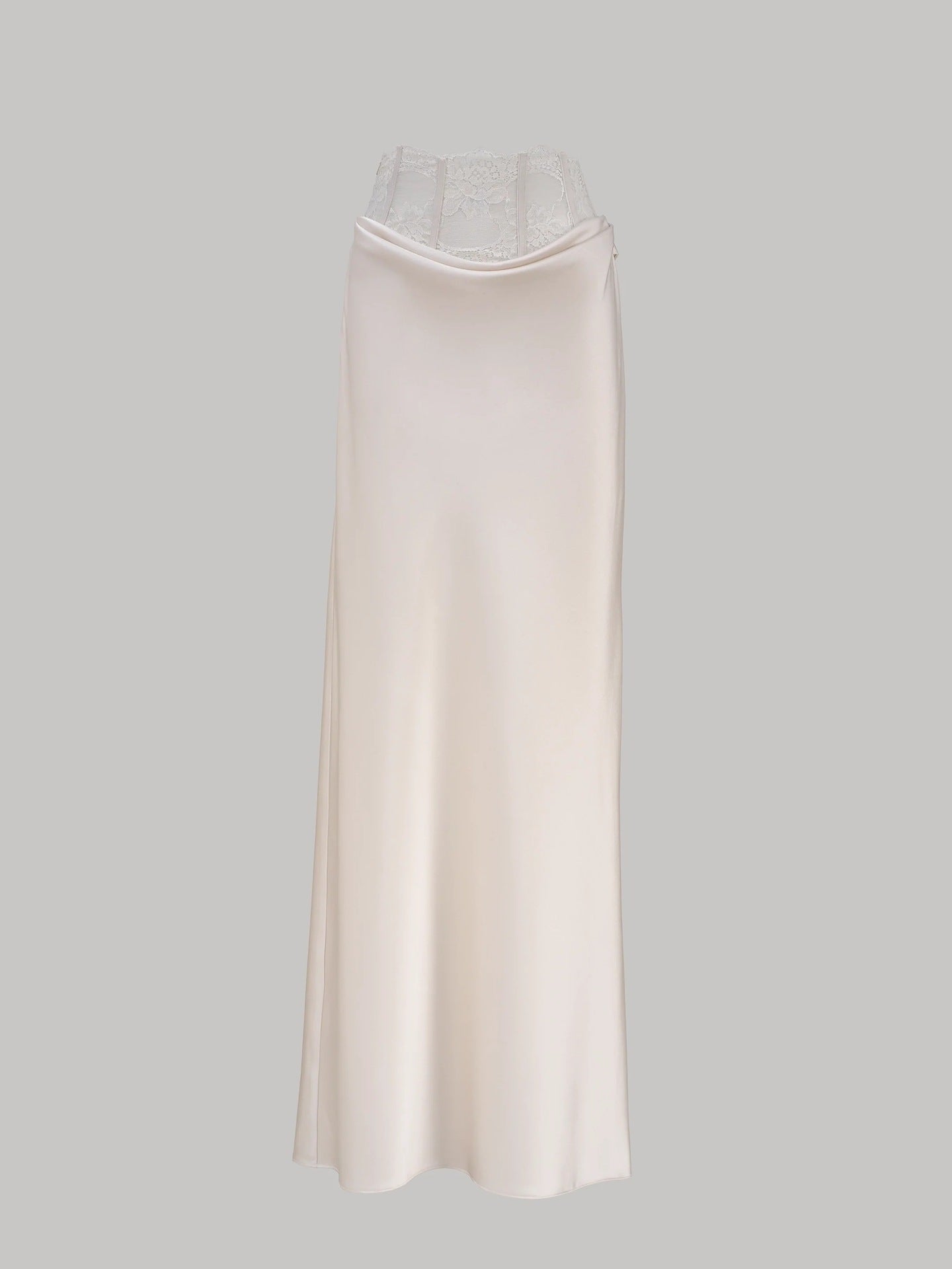 New fashion sexy lace satin high waist skirt women