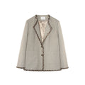 Simple ins cold wind commuter blazer