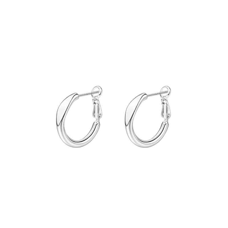 20MM circle earrings premium sense earrings plain ring