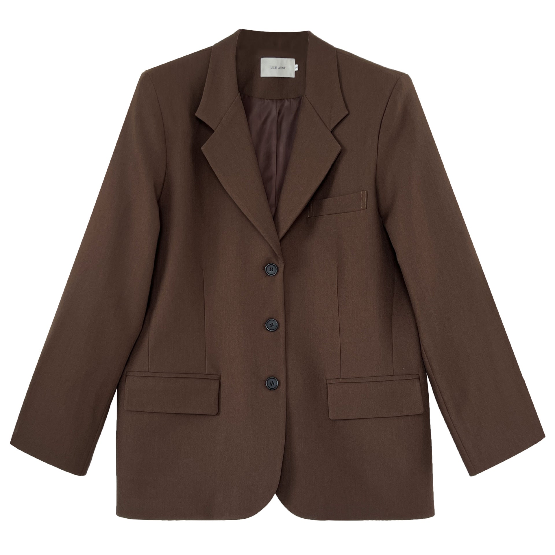 Korean version of casual long-sleeved blazer women's autumn new ins high-end retro coat