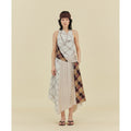 Women's Vacation Style Splicing Swing Neck Vest | Elegant Casual Top
