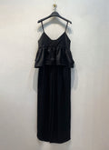 Spring and summer Kochi style gentle and lazy fashionable suspenders pants vacation casual loose and thin suit