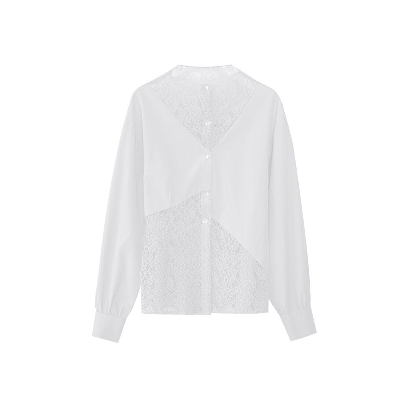 French Lace Trim Cardigan