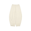Autumn new casual high-waisted lace-up full cashmere loose long wool pants for women