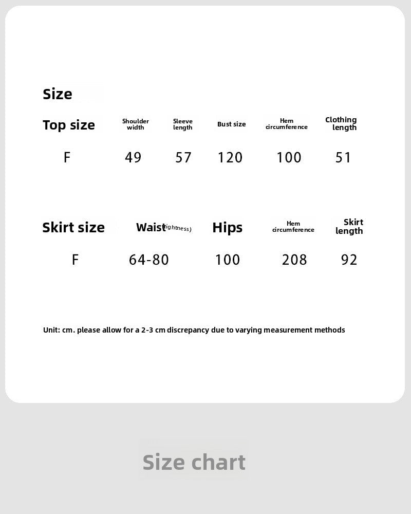 Korean lazy style crew neck knitted sweater + high waist and thin pleated skirt women's autumn and winter suit