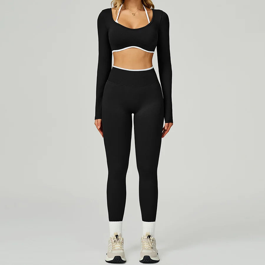 Women's 2-Piece Yoga Set - Sports Bra & Leggings Activewear