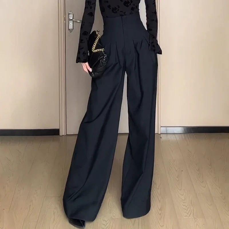 High-Waist Wide-Leg Pants