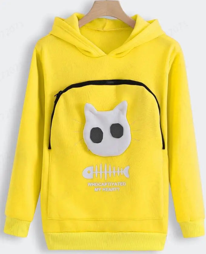 Hooded Sweatshirt with Kangaroo Pocket Long Sleeve Regular Fit