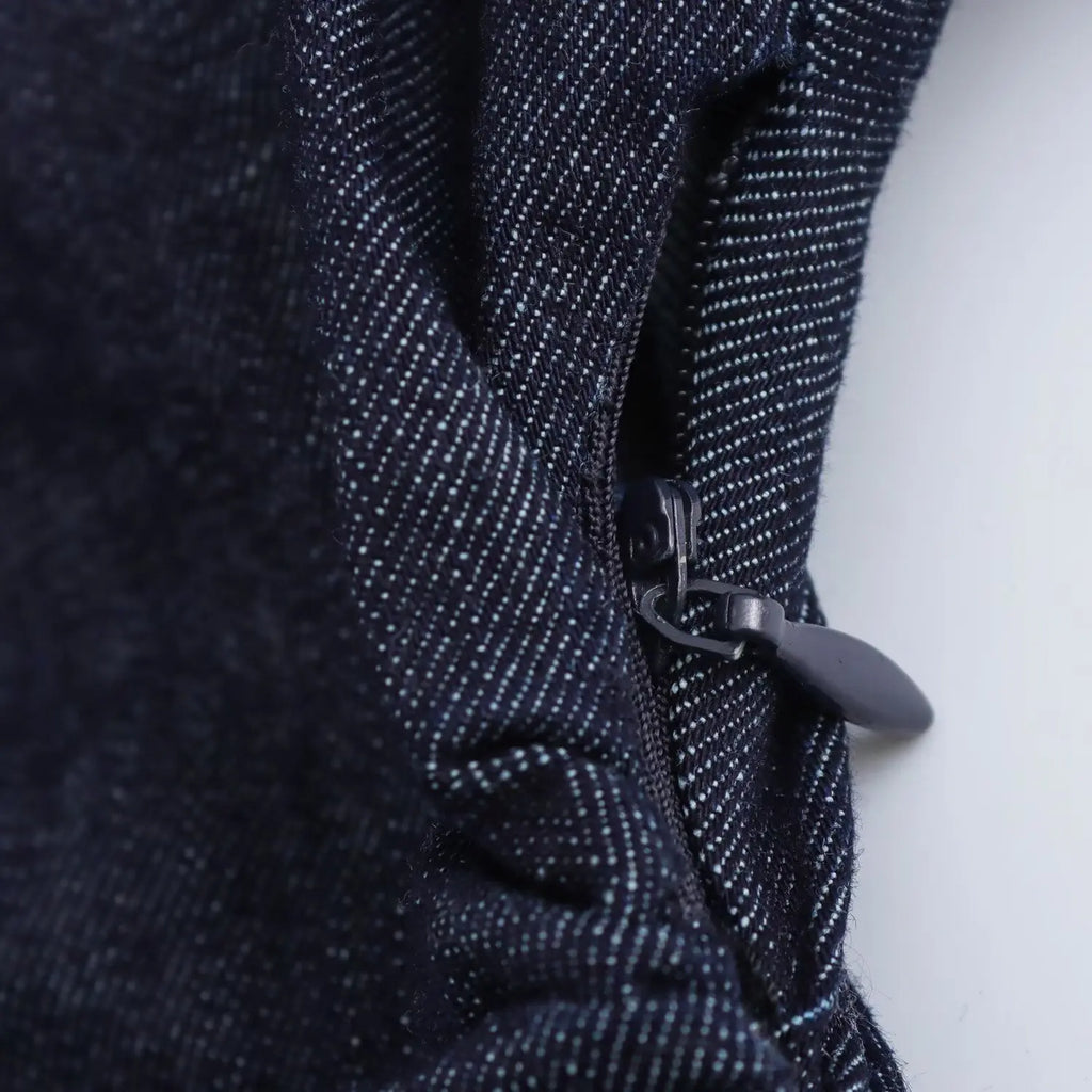 Denim Midi Shirt Dress