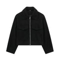 Women's Zipper Jacket with Pockets