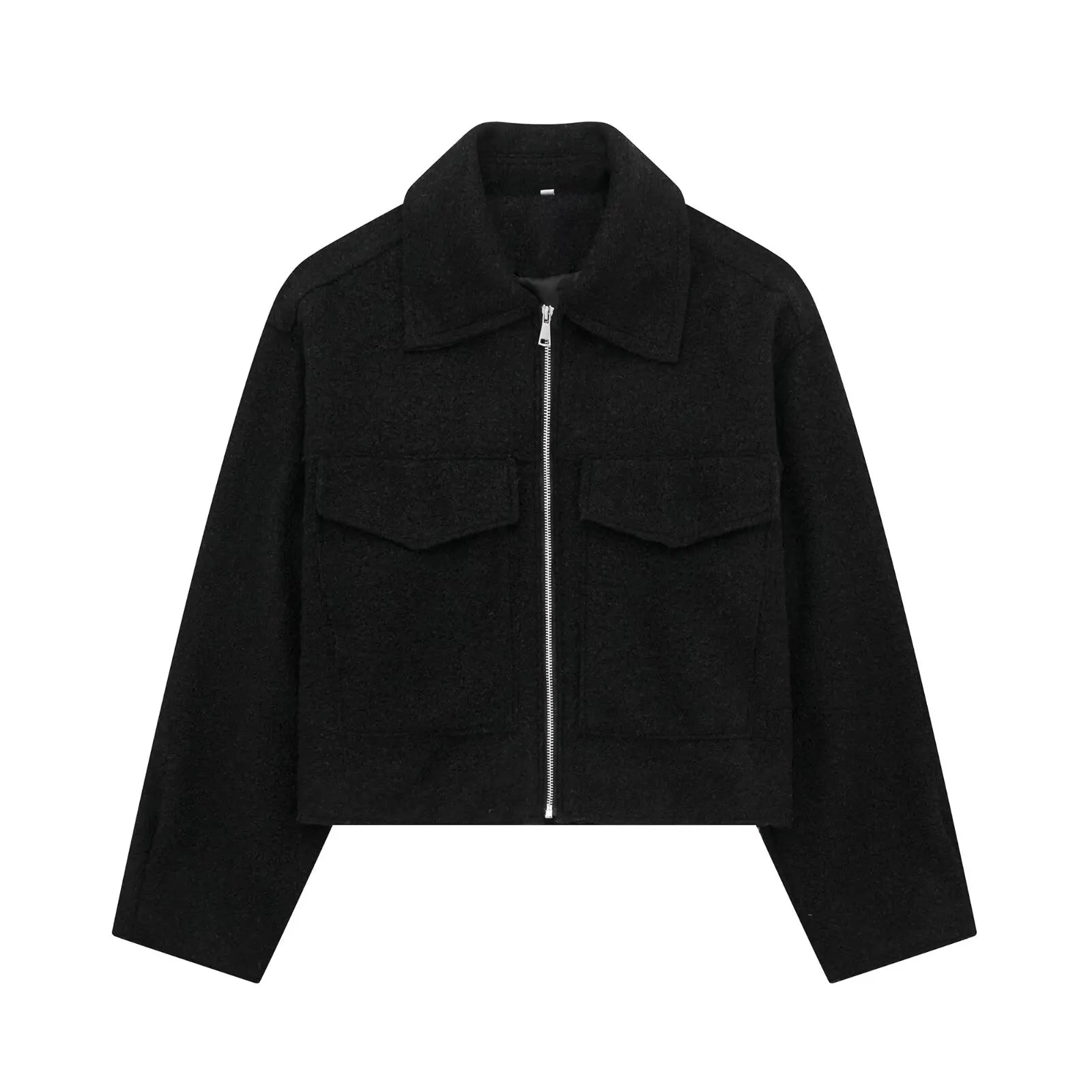 Women's Zipper Jacket with Pockets
