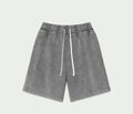 Retro Washed Hip Hop Shorts | Unisex Loose Fit Casual Sports 3/4 Pants