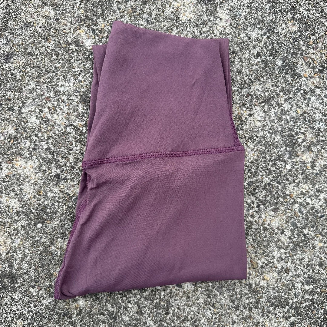 High Waist Yoga Leggings | Women's Slim Fit Butter Soft Cropped Gym Pants