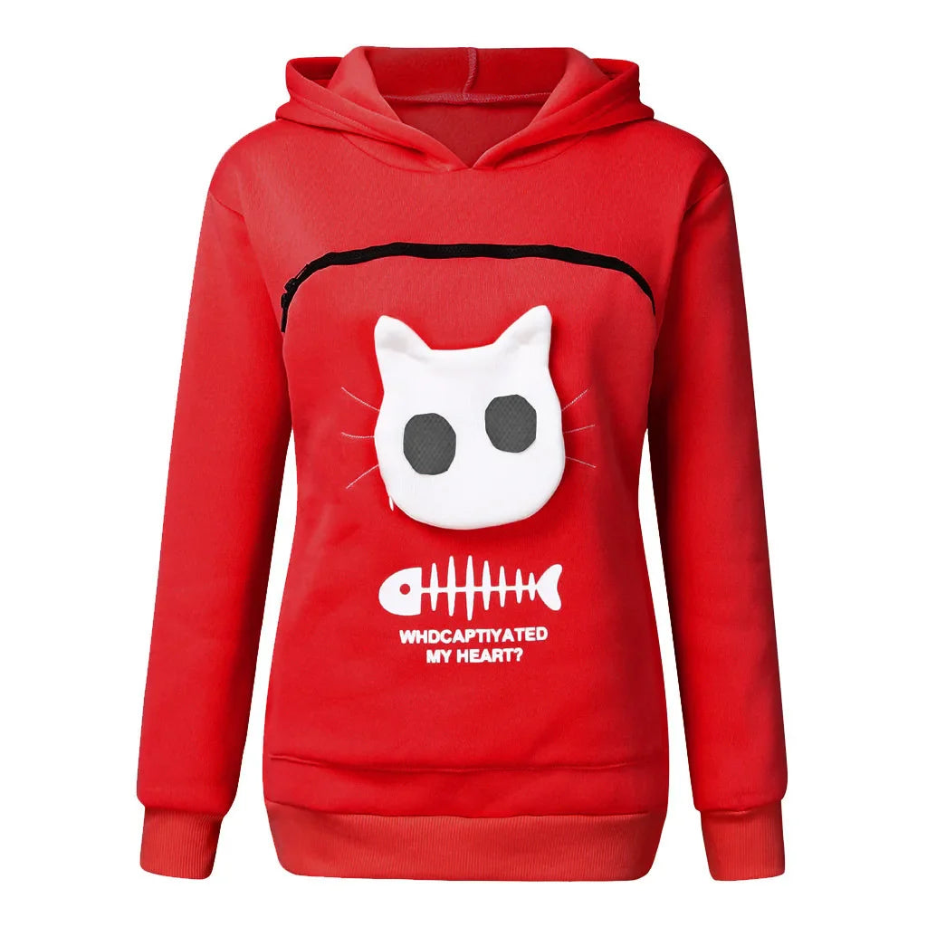 Hooded Sweatshirt with Kangaroo Pocket Long Sleeve Regular Fit