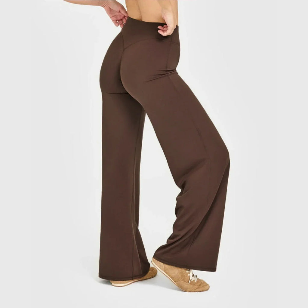 Women's Flared Wide-Leg Yoga Pants