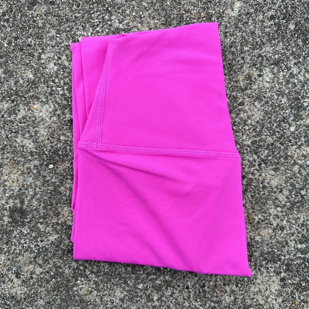 High Waist Yoga Leggings | Women's Slim Fit Butter Soft Cropped Gym Pants