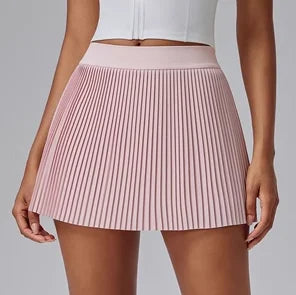 Floral Quick-Dry Pleated Sports Skirt | Women's Tennis & Badminton Skirt