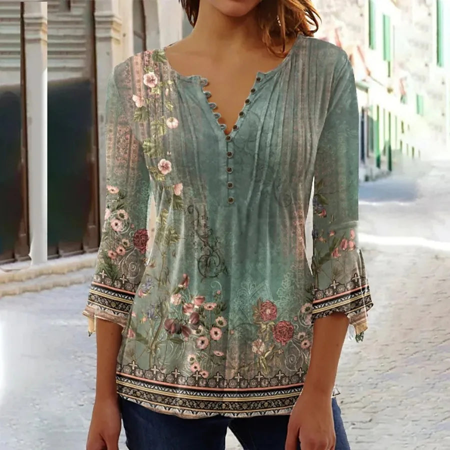 Women's Printed Casual Shirt
