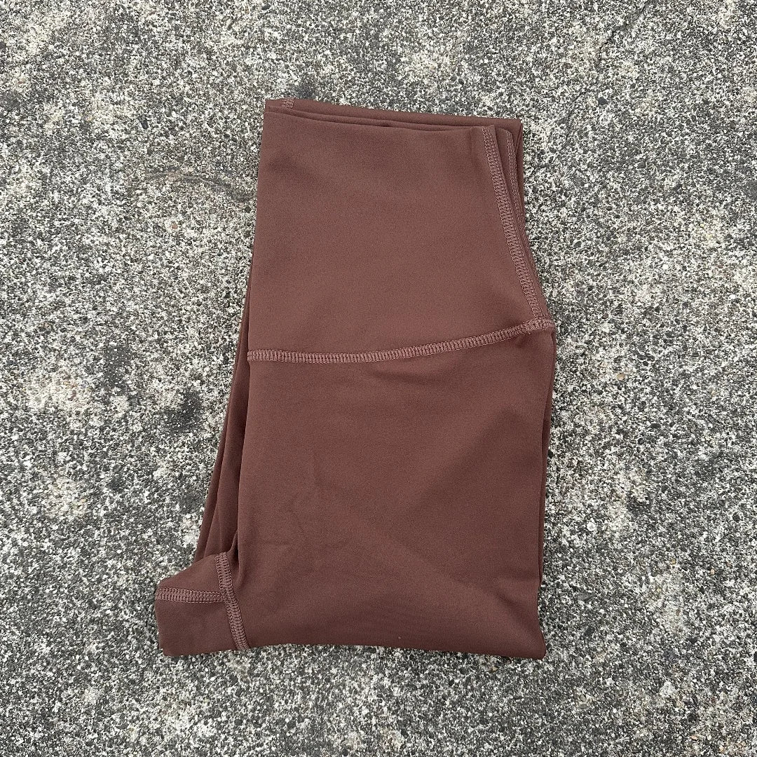High Waist Yoga Leggings | Women's Slim Fit Butter Soft Cropped Gym Pants