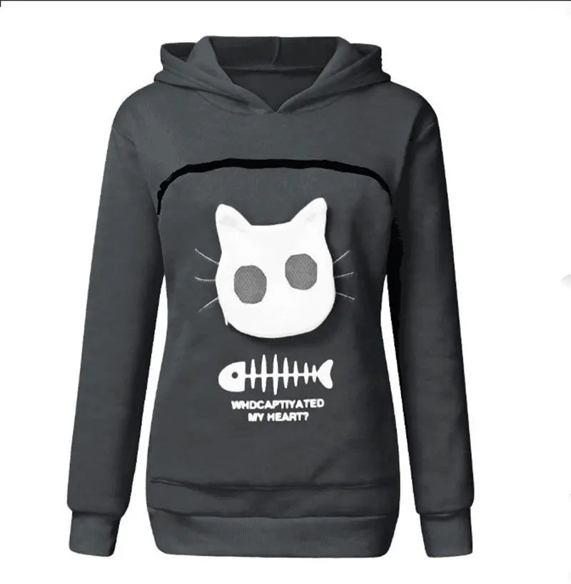 Hooded Sweatshirt with Kangaroo Pocket Long Sleeve Regular Fit