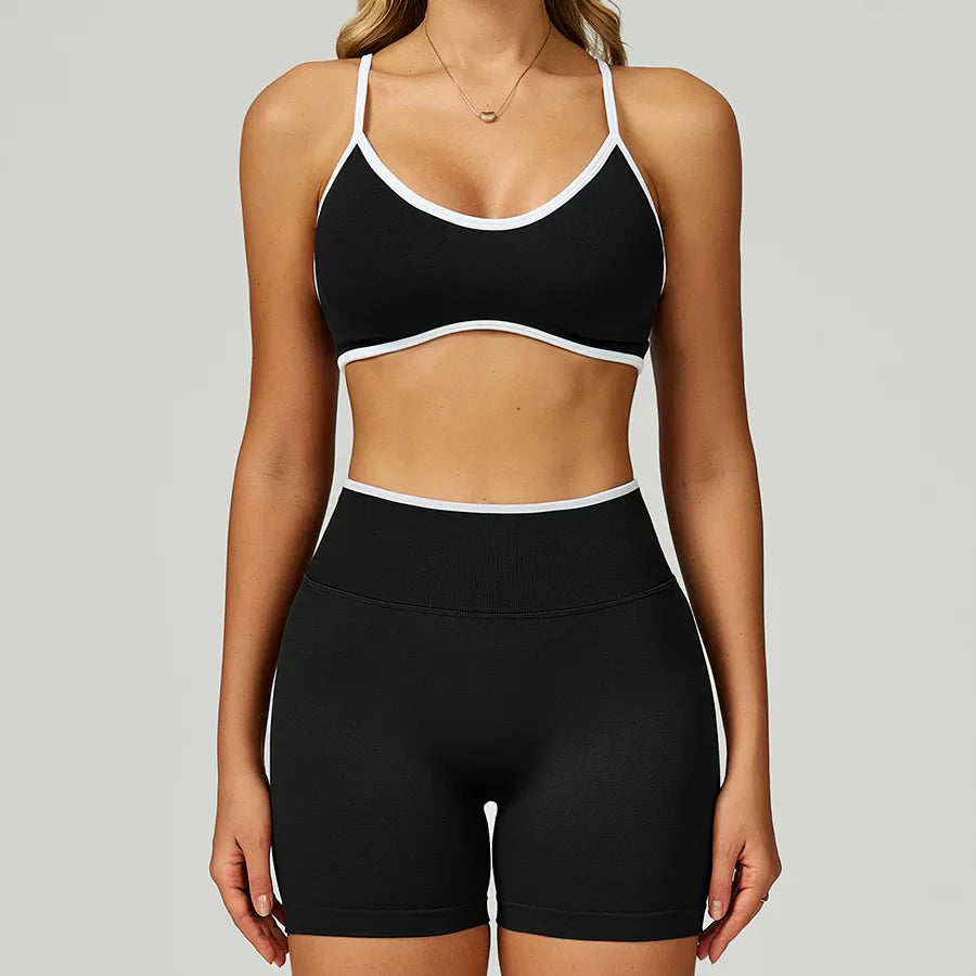 Women's 2-Piece Yoga Set - Sports Bra & Leggings Activewear