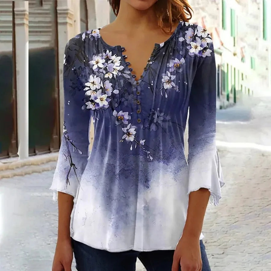 Women's Printed Casual Shirt