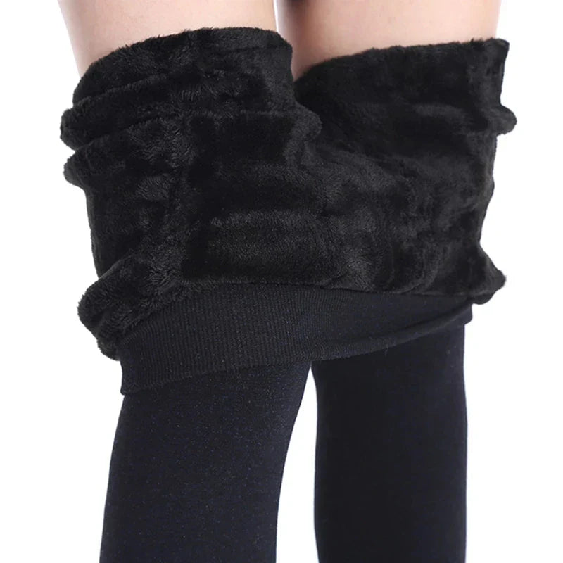 Women's Velvet-Lined Winter Leggings