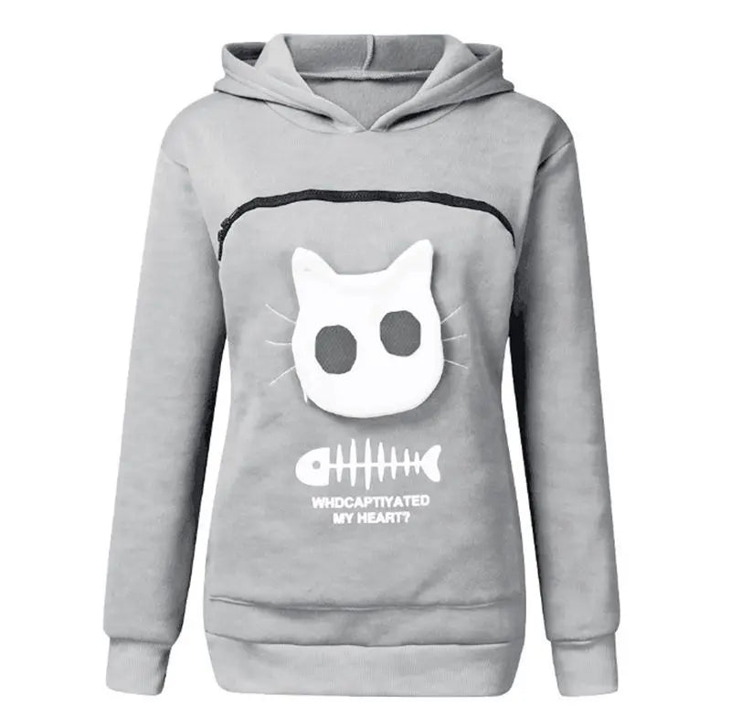 Hooded Sweatshirt with Kangaroo Pocket Long Sleeve Regular Fit