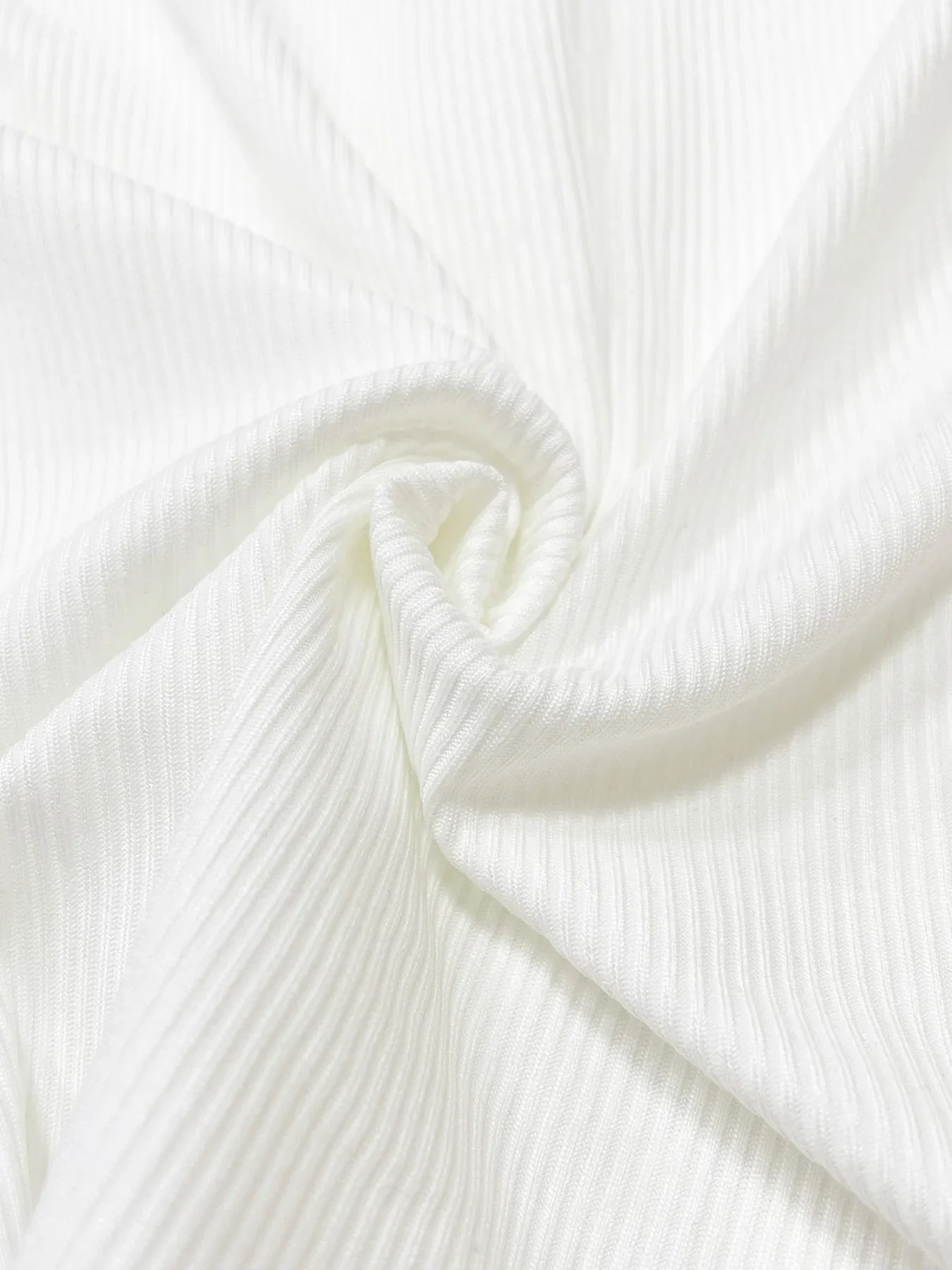 Ribbed Half Button Long Sleeve Tee