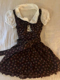 Women's Sweet Vintage Y2K Mini Dress