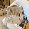Slash Neck Ruffle Sweater Long Sleeve Regular Fit Pullover