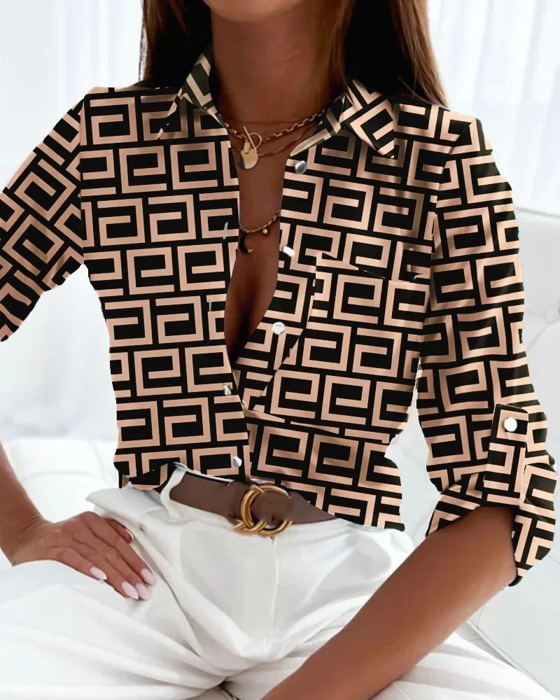 Multicolor Printed Blouse