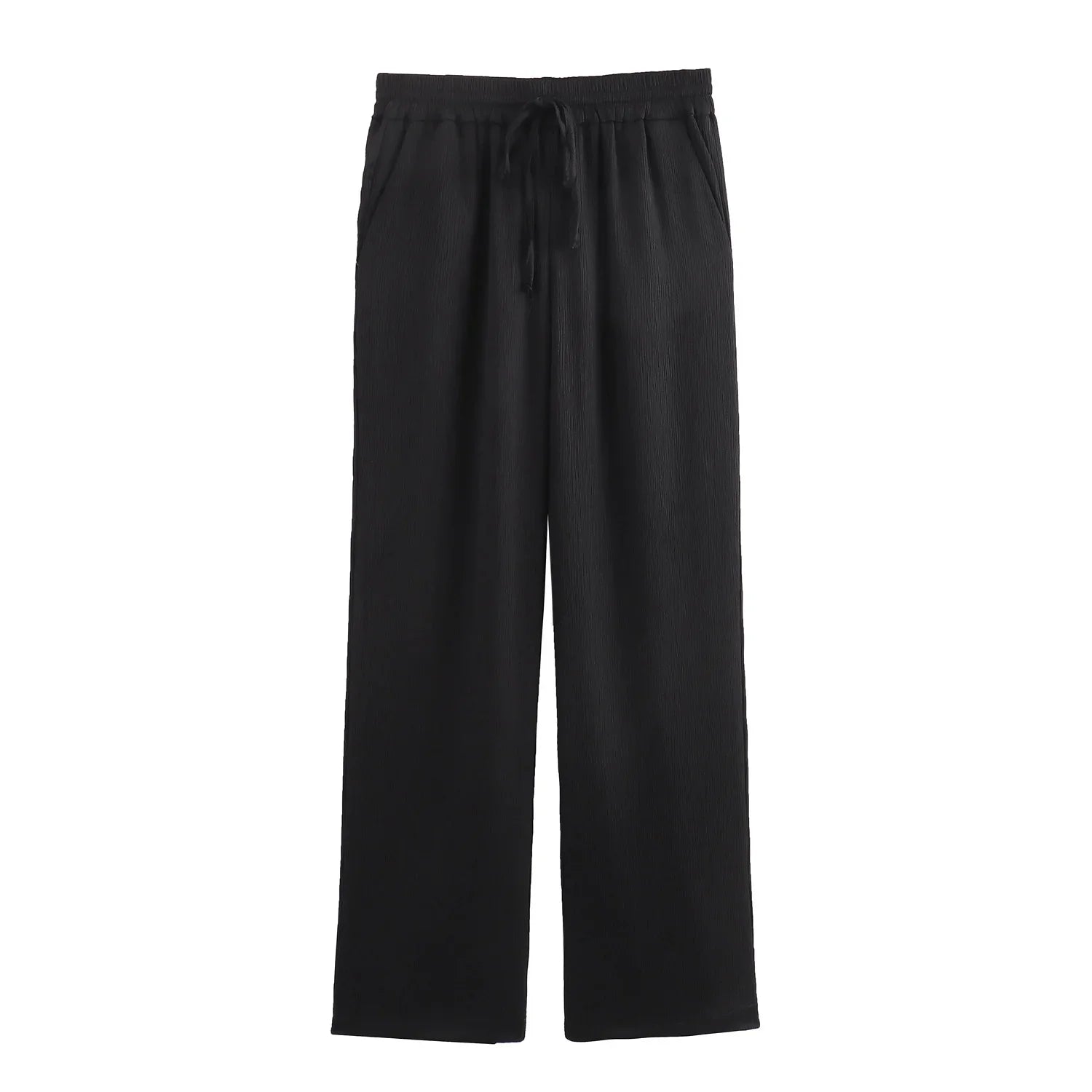 Turn-Down Collar Double-Breasted Blazer & Pants Set