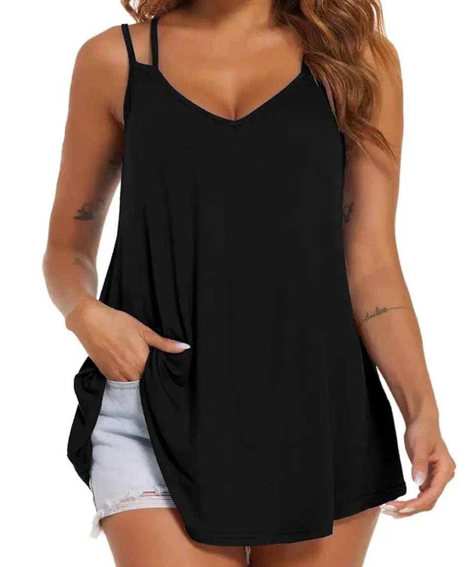 Women's Backless Halter Top