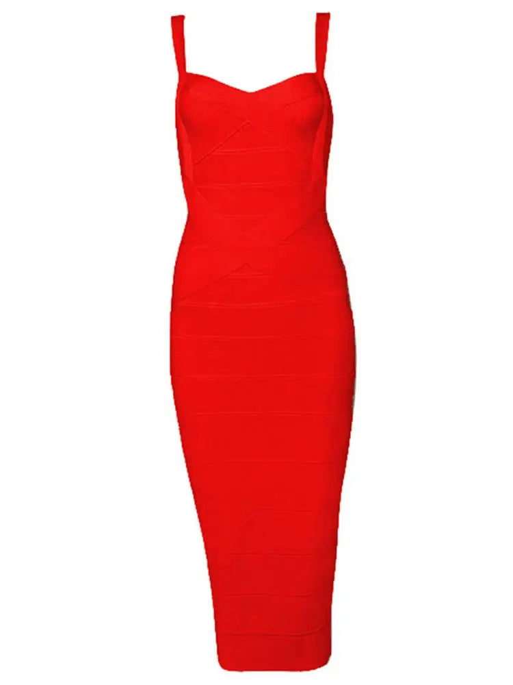 Women's Celebrity Bandage Bodycon Dress