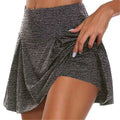 Summer Women Sprints Tennis Dance Fitness Short Skirts Quick Drying Solid Female Lining High Waist Mini Skirts Shorts