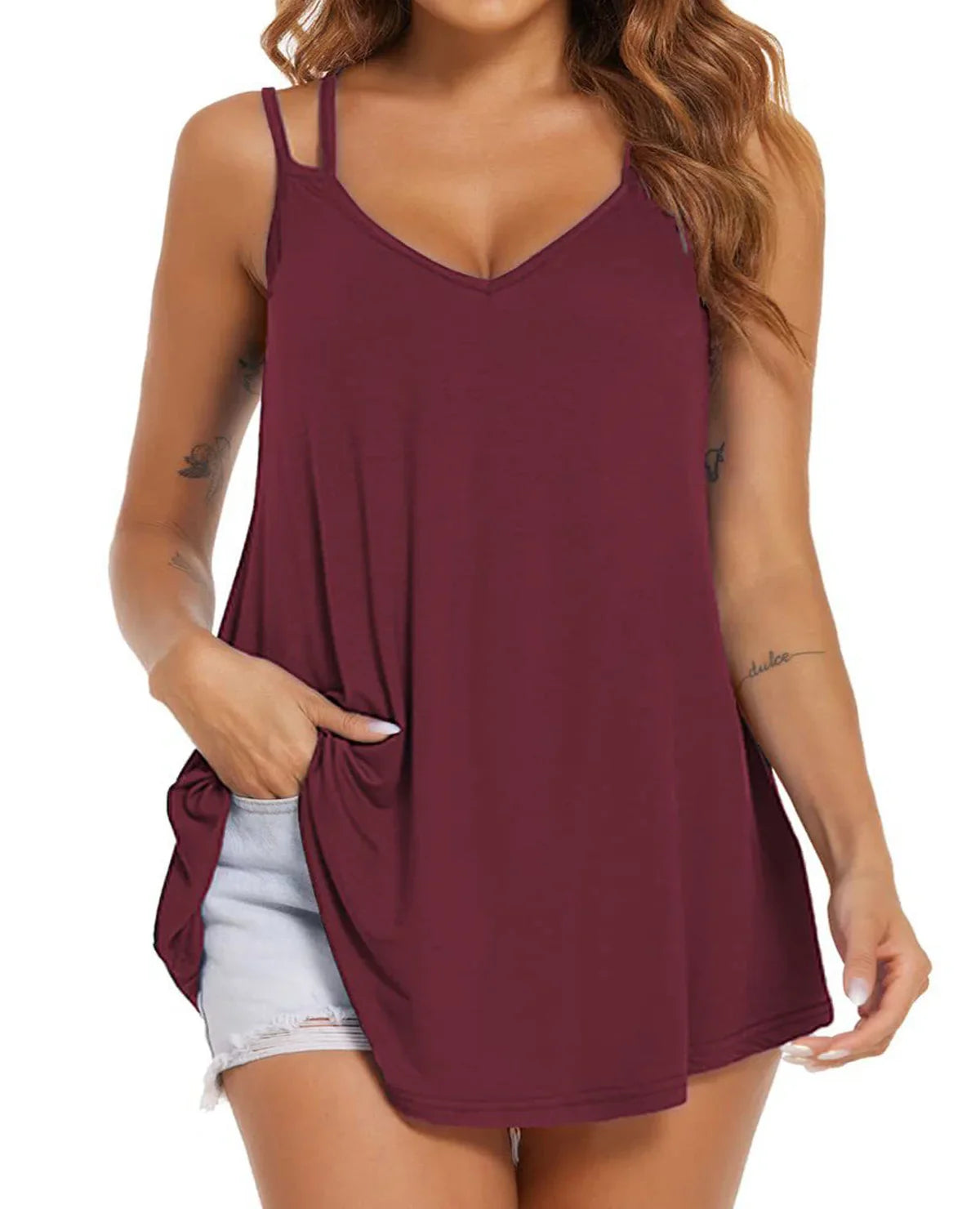 Women's Backless Halter Top