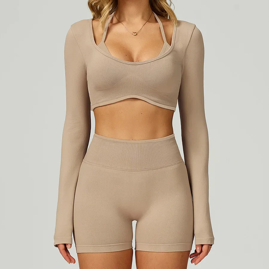 Women's 2-Piece Yoga Set - Sports Bra & Leggings Activewear