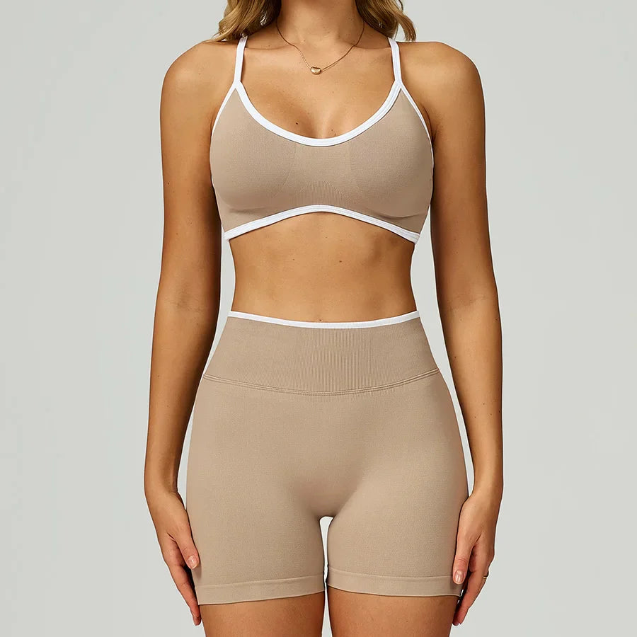 Women's 2-Piece Yoga Set - Sports Bra & Leggings Activewear