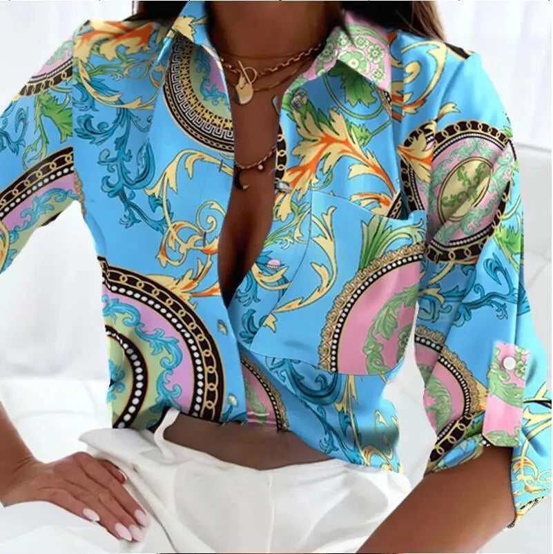 Multicolor Printed Blouse
