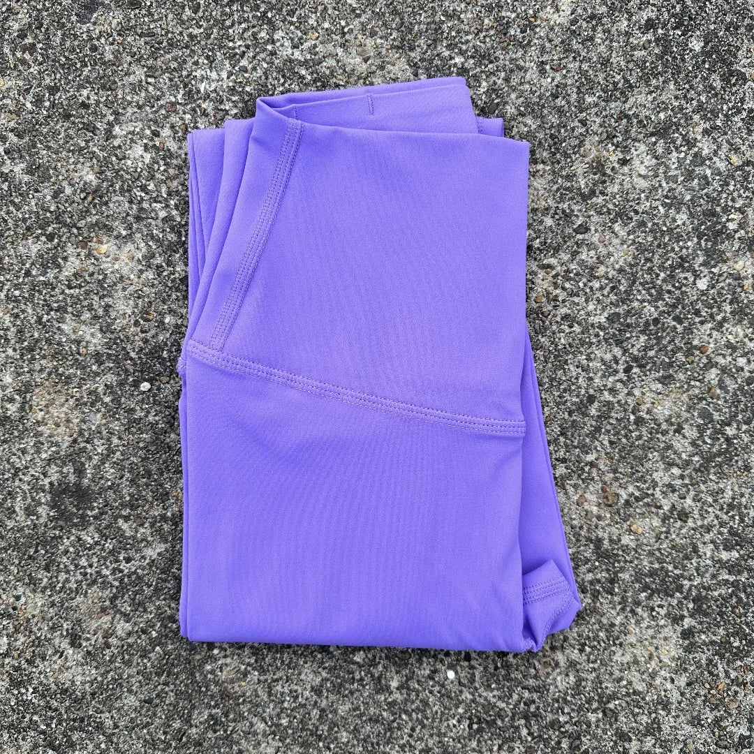 High Waist Yoga Leggings | Women's Slim Fit Butter Soft Cropped Gym Pants