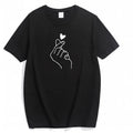 Women's Cute Print Crew Neck Short Sleeve T-Shirt