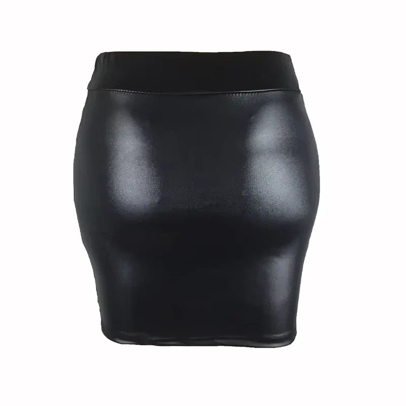 Women's High-Waist Slim Pencil Mini Skirt – Bodycon Office Style