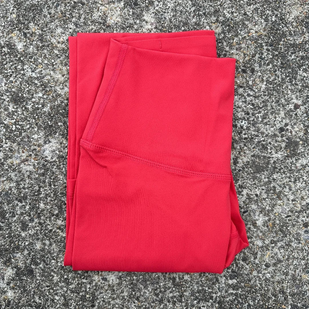 High Waist Yoga Leggings | Women's Slim Fit Butter Soft Cropped Gym Pants