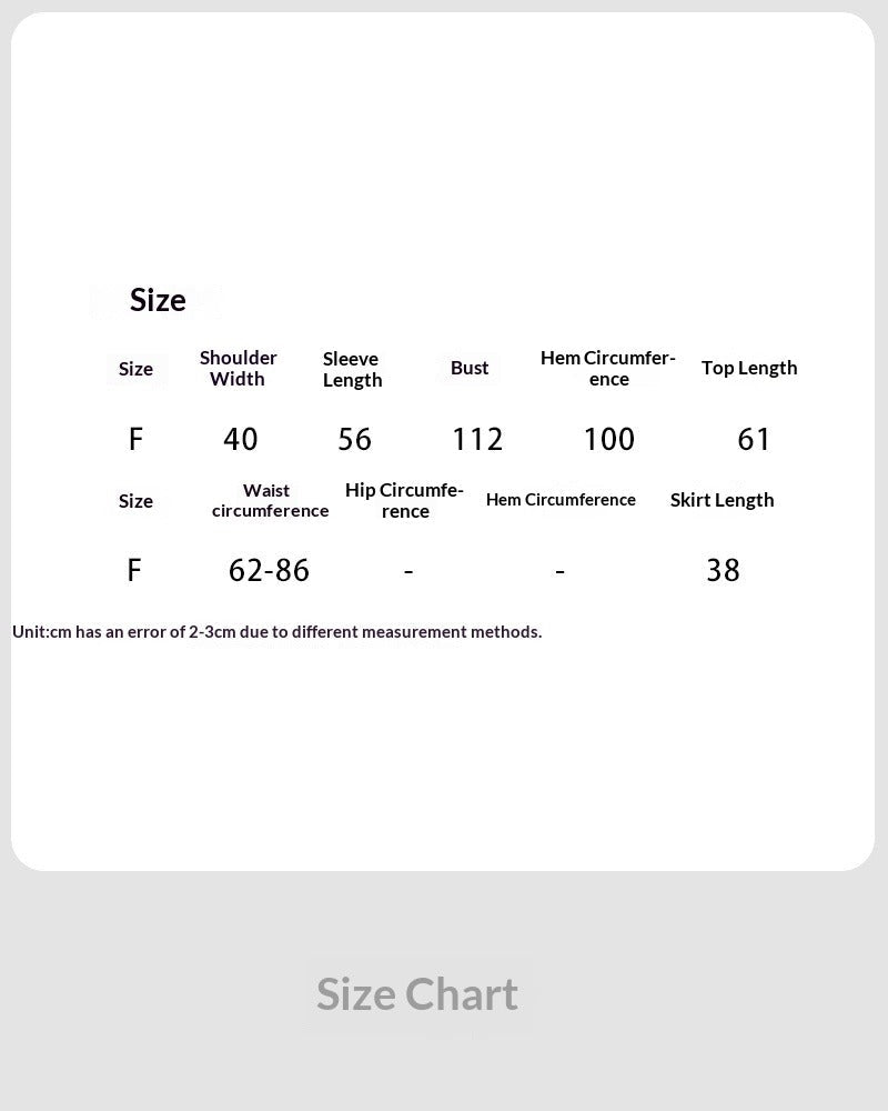 Korean soft waxy casual knitted sweater set for women's winter new curled A-word short skirt two-piece set