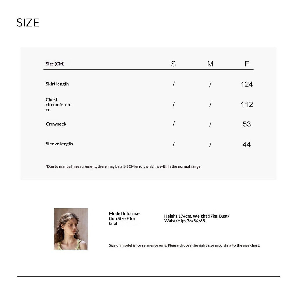 Sleeve Sleeve Crew Neck Lace-Up Dress Summer Simple Commuter