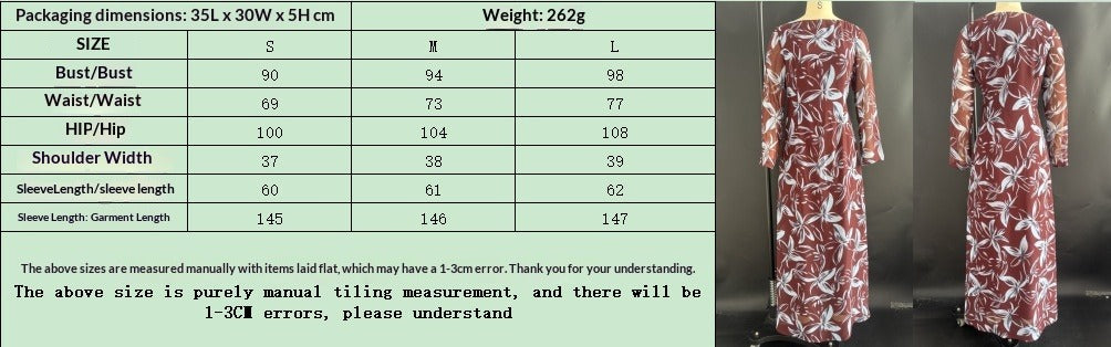 Casual vacation style slim dress